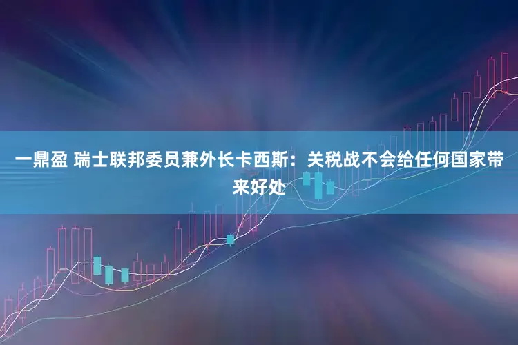 一鼎盈 瑞士联邦委员兼外长卡西斯：关税战不会给任何国家带来好处