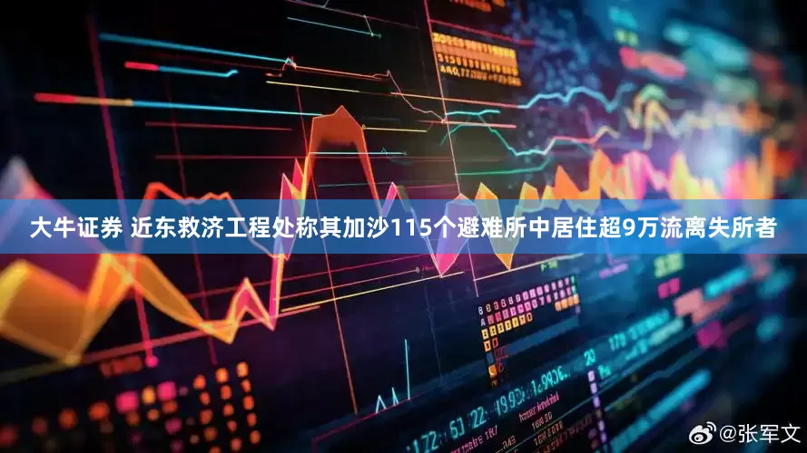 大牛证券 近东救济工程处称其加沙115个避难所中居住超9万流离失所者